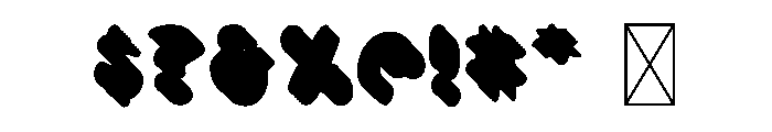 Rainbow Days CF Font OTHER CHARS