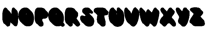 Rainbow Days CF Font UPPERCASE