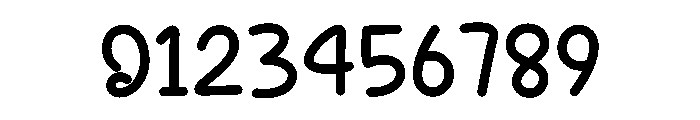 Rainbow Door Font OTHER CHARS