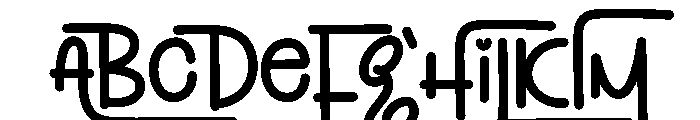 Rainbow Door FONT