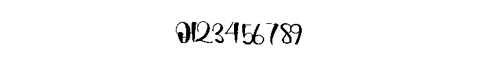 Rainbow Enemy Font OTHER CHARS