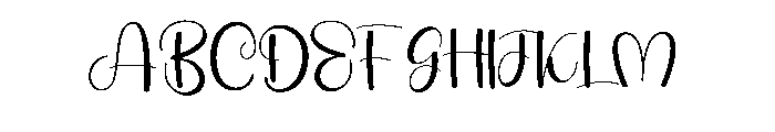 Rainbow Enemy Font UPPERCASE