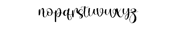 Rainbow Enemy Font LOWERCASE