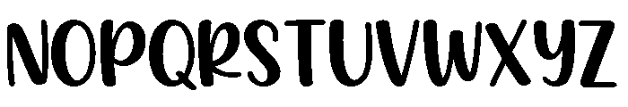 Rainbow Joy Font UPPERCASE