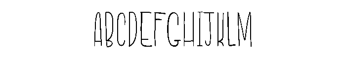 Rainbow Macaron Font UPPERCASE