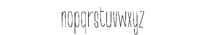 Rainbow Macaron Font LOWERCASE