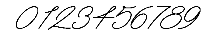 Rainbow Monoline Font OTHER CHARS