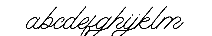 Rainbow Monoline FONT