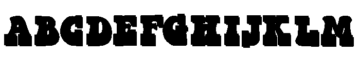 Rainbow Moves CF Font UPPERCASE