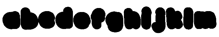Rainbow Puffs CF FONT