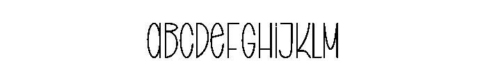 Rainbow Remember Font UPPERCASE