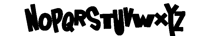 Rainbow Ribbon CF Font UPPERCASE