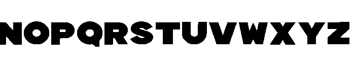 Rainbow School Regular Font UPPERCASE