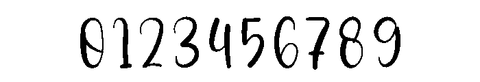 Rainbow September Font OTHER CHARS