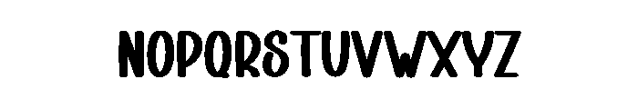 Rainbow Shine Font UPPERCASE