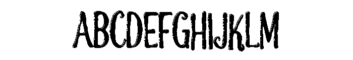 Rainbow Smash CF Font UPPERCASE