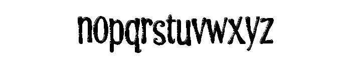 Rainbow Smash CF Font LOWERCASE