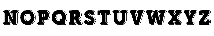Rainbow Squash Regular Font LOWERCASE