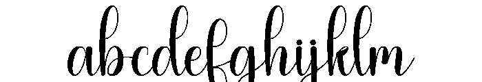 Rainbow Stocking FONT
