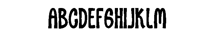 Rainbow Theory Font UPPERCASE