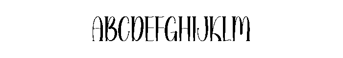 Rainbow Wildflower Font UPPERCASE