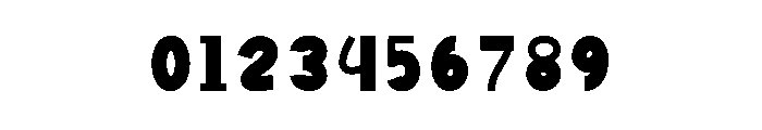 Rainbow Winter Font OTHER CHARS