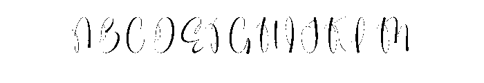 Rainbow2 Font UPPERCASE