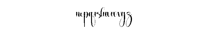 Rainbow2 Font LOWERCASE