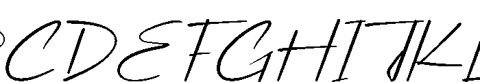 Raindale Font UPPERCASE