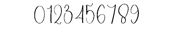 Rainday January Font OTHER CHARS