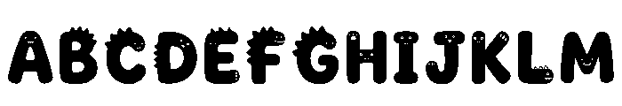 Raine Regular Font UPPERCASE