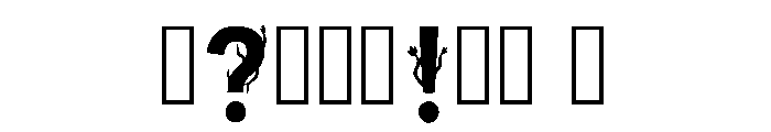 Rainflower Regular Font OTHER CHARS