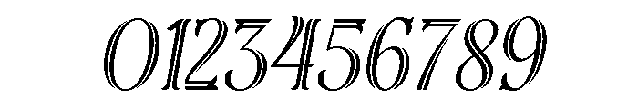 Rainhalf-Italic Font OTHER CHARS
