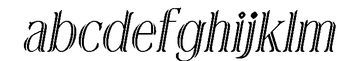 Rainhalf-Italic FONT