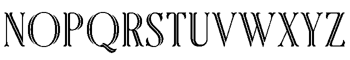 Rainhalf-Regular Font UPPERCASE