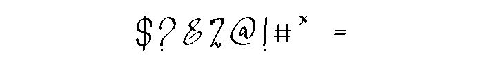 Rainstories Font OTHER CHARS