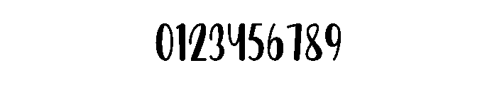 Rainy Beautiful Font OTHER CHARS