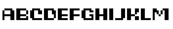 Rainy Pixelo Font UPPERCASE
