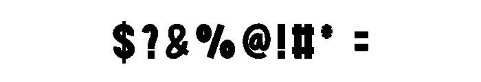 Rainy Winter Font OTHER CHARS
