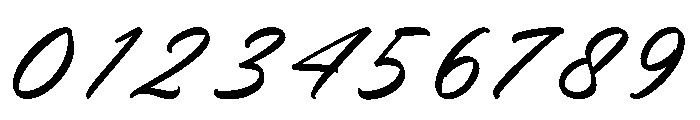 Rainylock-Regular Font OTHER CHARS