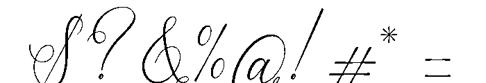Raisahren Font OTHER CHARS