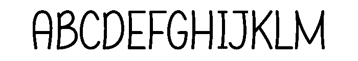 Raising Spirits Font UPPERCASE