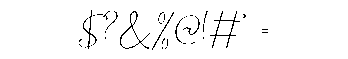 Raissa Regular Font OTHER CHARS