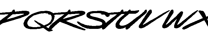 Raither-Regular Font UPPERCASE
