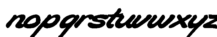 Raither-Regular Font LOWERCASE