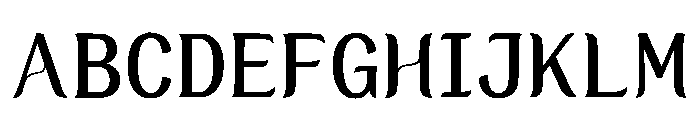 Rajshahi Regular Font UPPERCASE