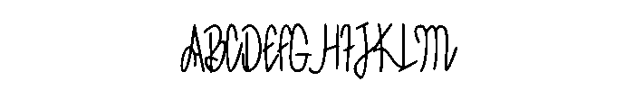 Rajuttia Regular Font UPPERCASE