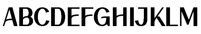 Rake Font UPPERCASE