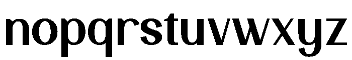 Rake Font LOWERCASE