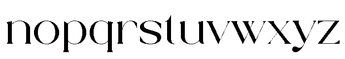 Rakliton Font LOWERCASE